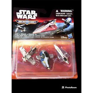 Star Wars Clone Army Raid Micro Machines 2015 Attack of the Clones 3-Pack